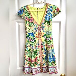 Alice+Olivia floral dress